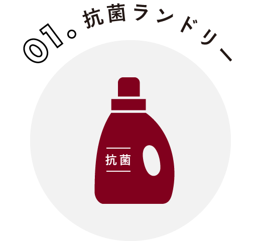 抗菌ランドリー