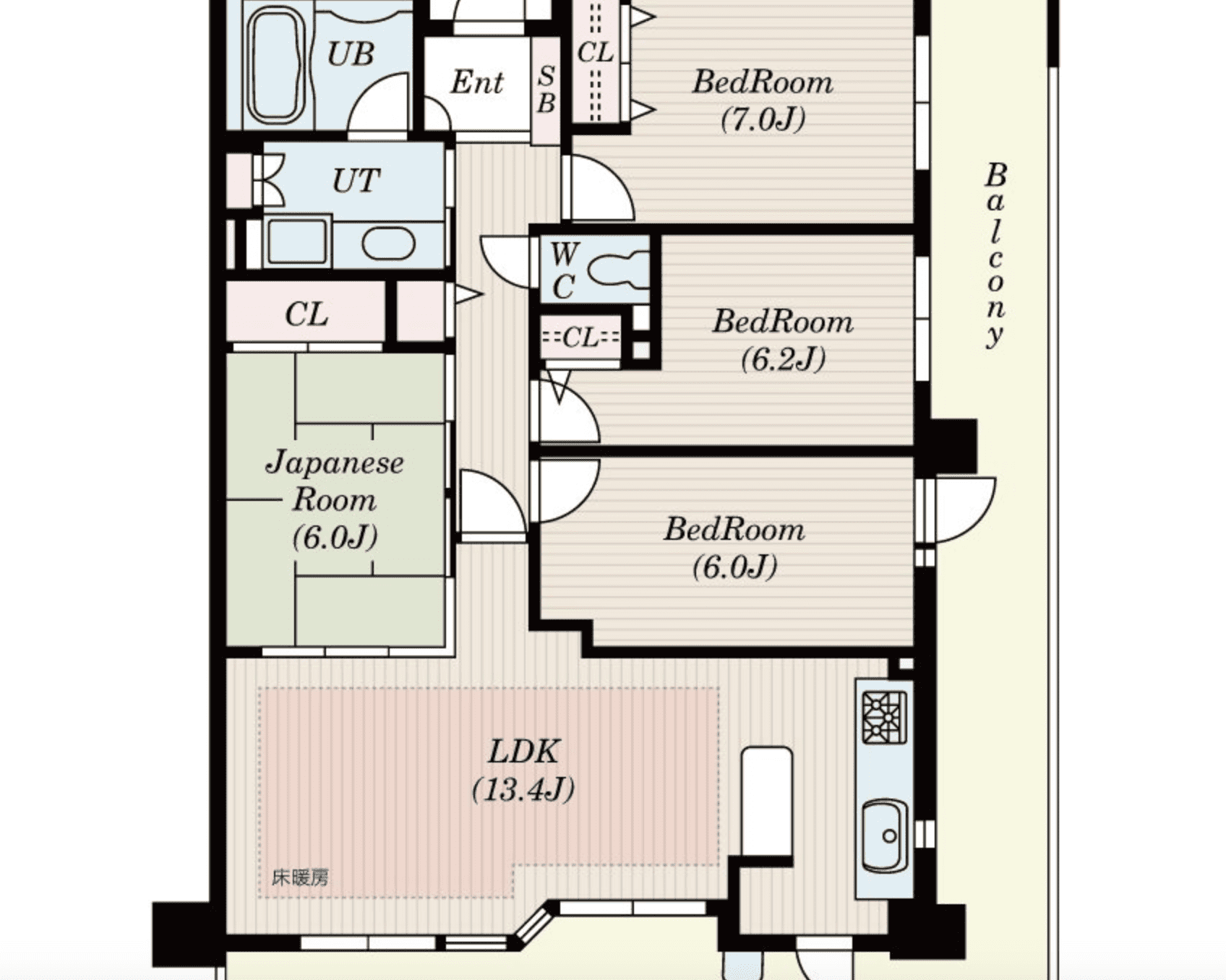 名古屋市守山区　4LDK　分譲マンション